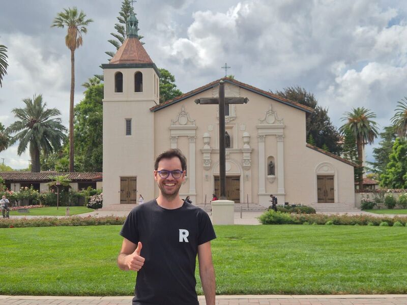 Daniel Ángel at Santa Clara University, Silicon Valley